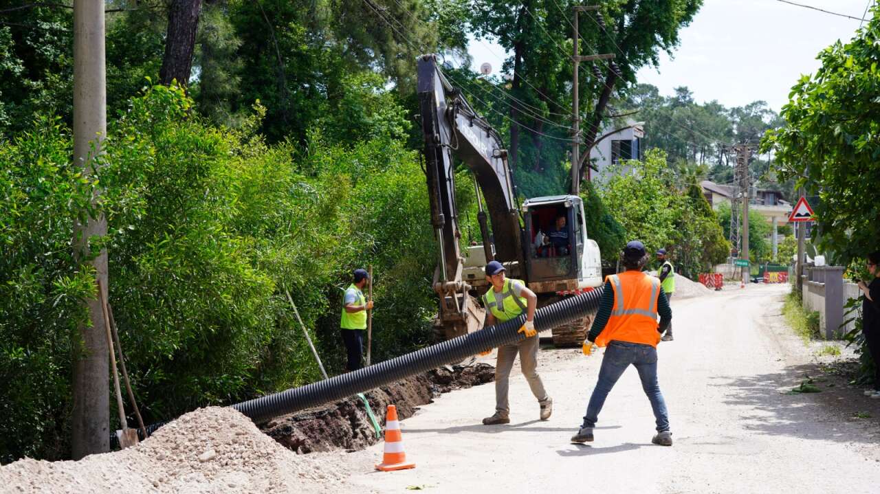 MUSKİ, Marmaris Adaköy Mahallesini Kanalizasyona Kavuşturuyor 1